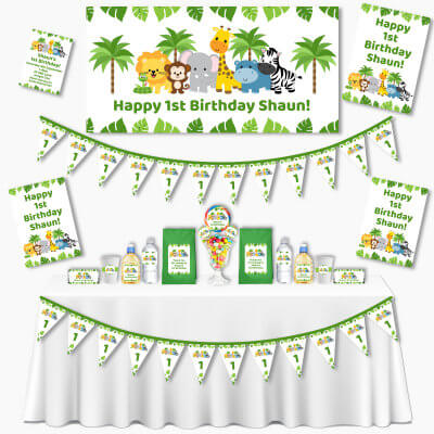 Jungle Animals Party Decorations