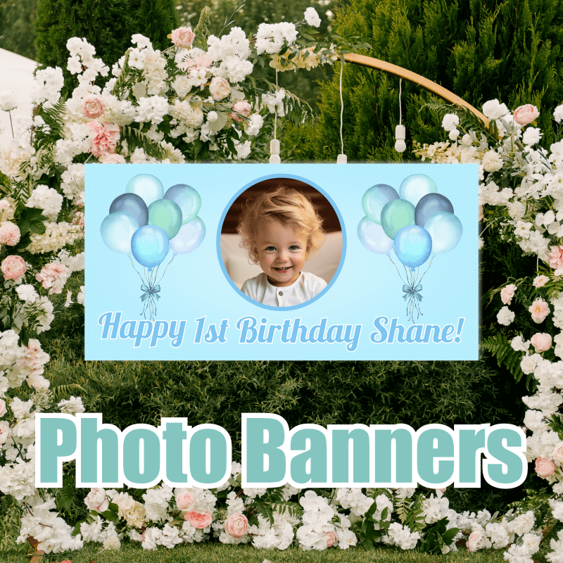Custom Banners with Photo