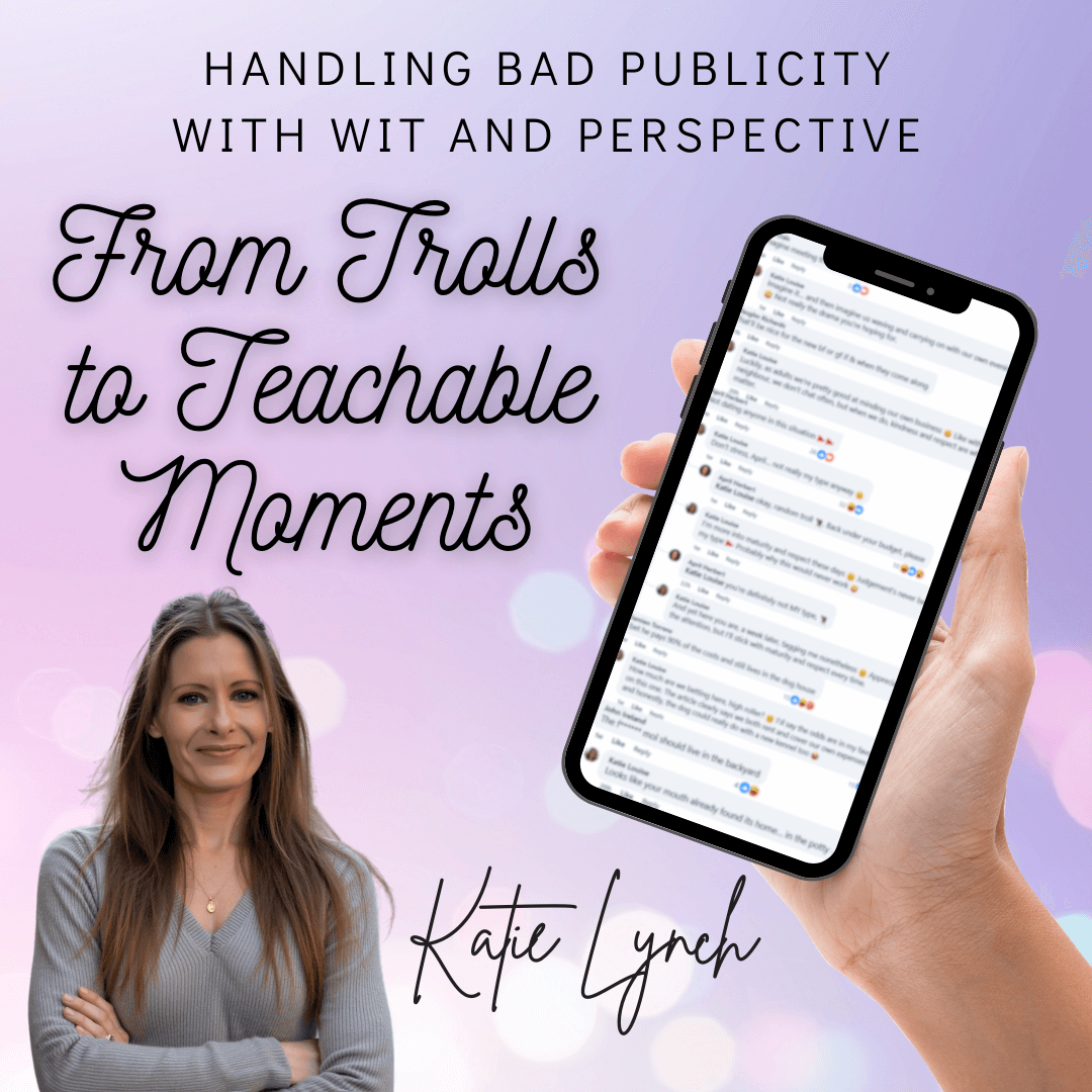 Bad Publicity, Cheeky Comebacks and Lessons in Resilience