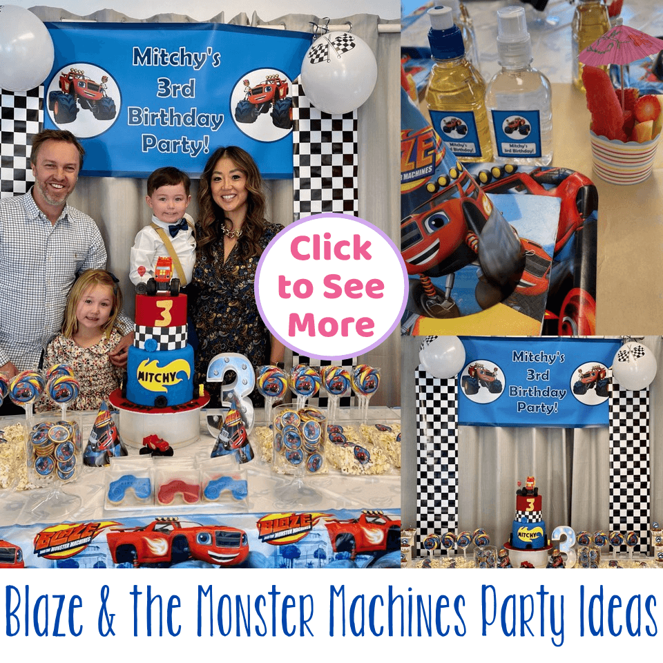 Blaze and the Monster Machines Party Ideas