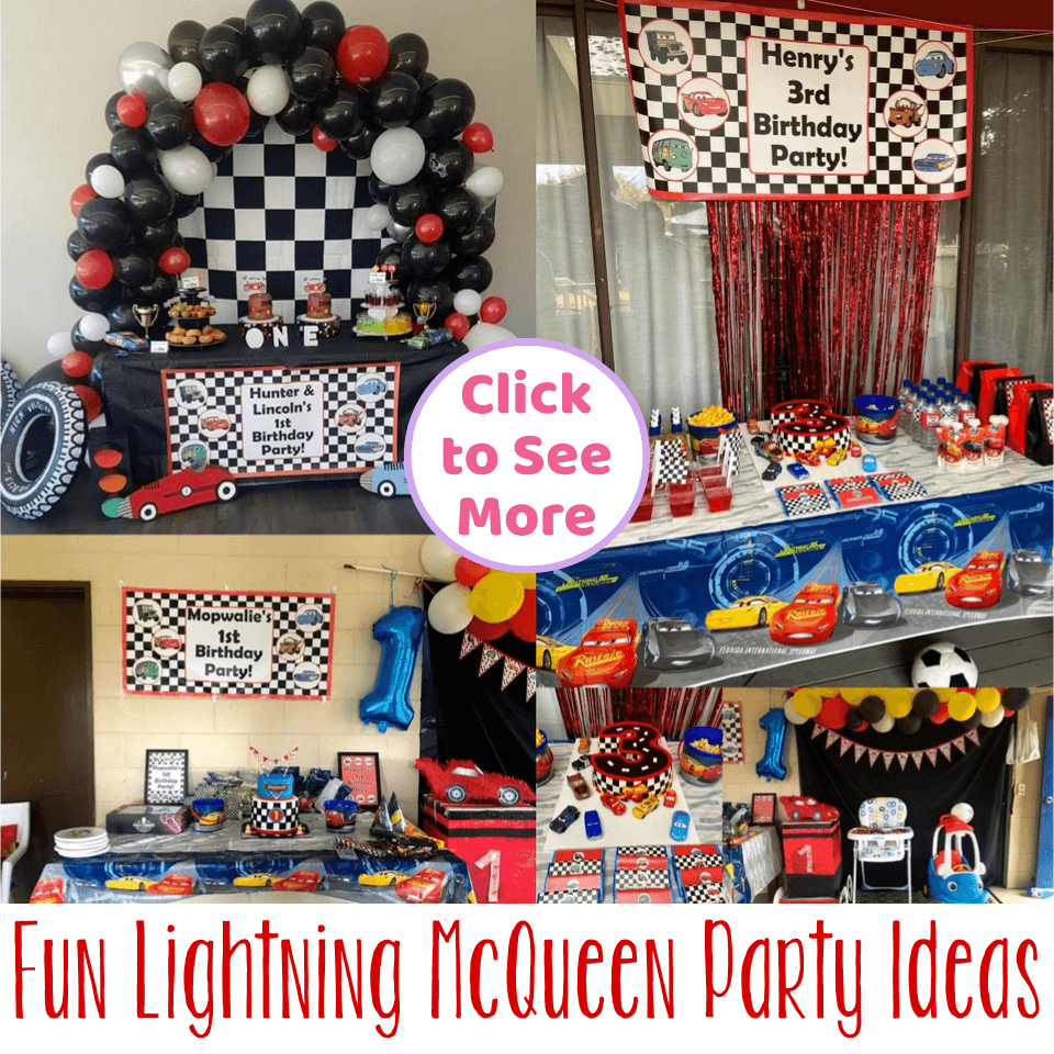 How to Throw a Fun Cars Lightning McQueen Party