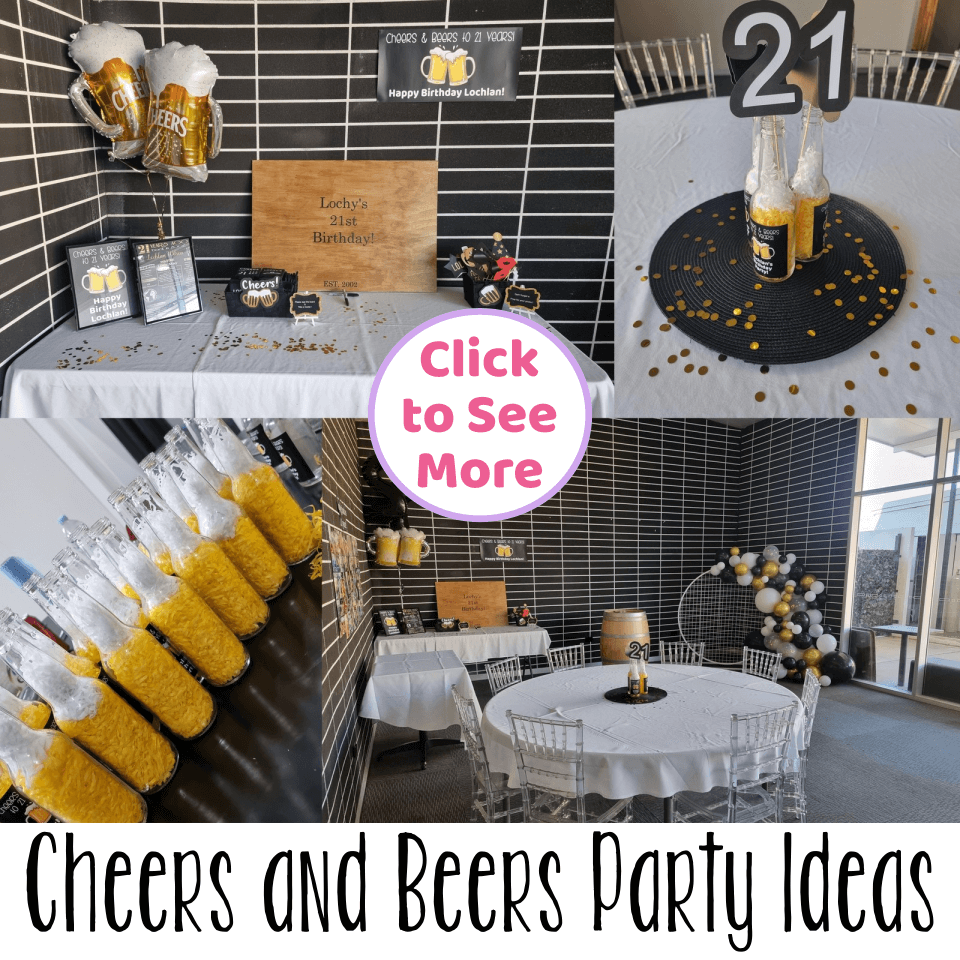 Cheers and Beers Party Ideas