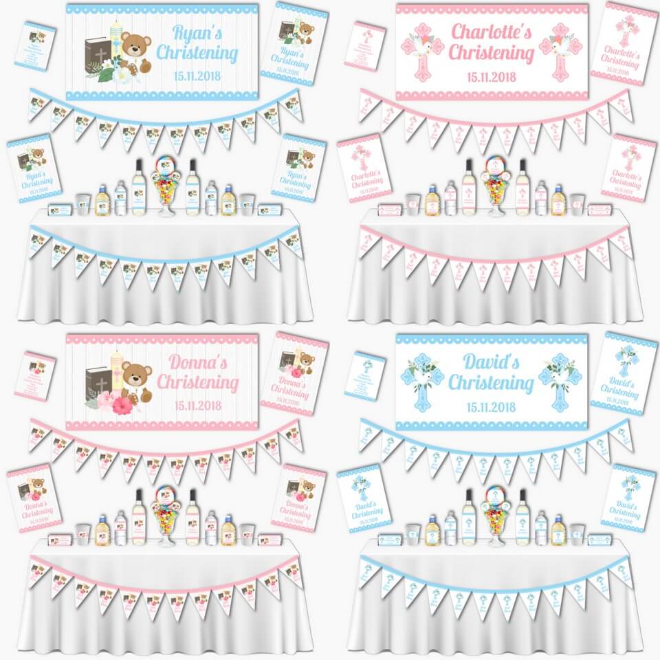 Beautiful Christening, Baptism, and First Holy Communion Decorations