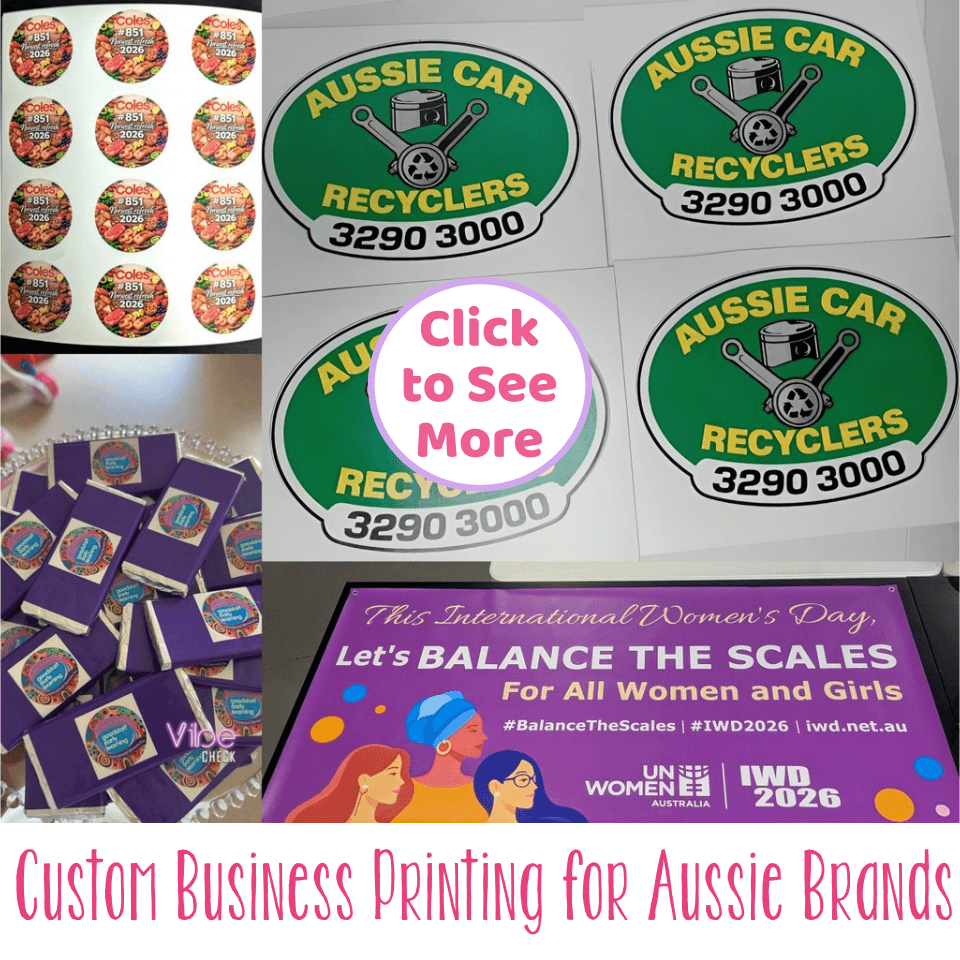 Real Examples of Custom Business Printing for Australian Brands