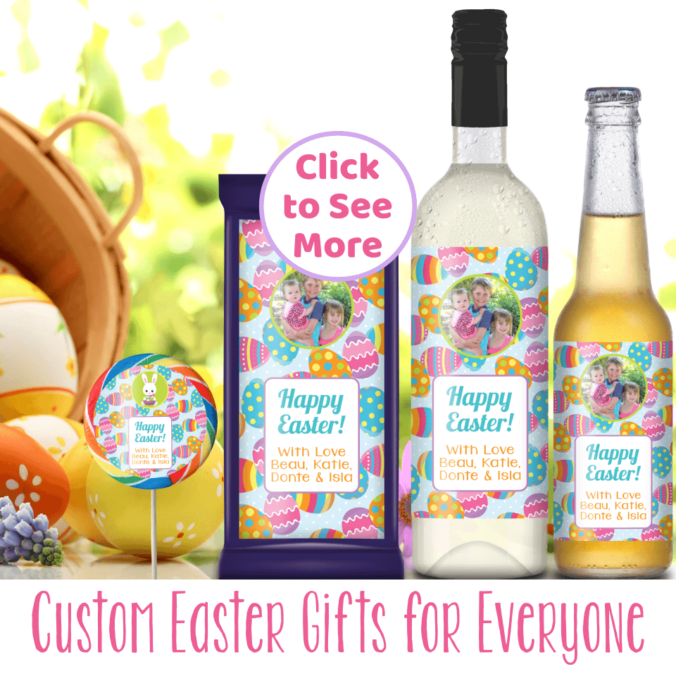 Fun Personalised Gifts for Easter