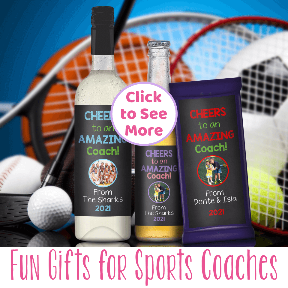 Thoughtful and Playful Personalised Sports Coach Gifts