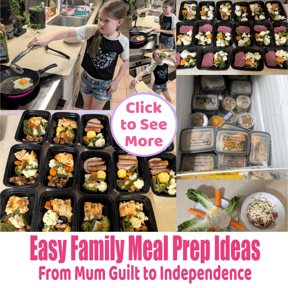 Dinner Time at Our Place: Letting Go of Mum Guilt and Gaining Independence