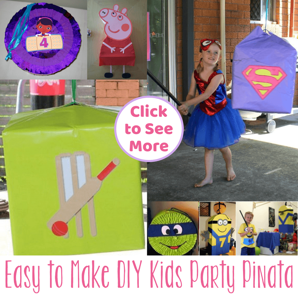 Easy to Make DIY Kids Party Pinata 