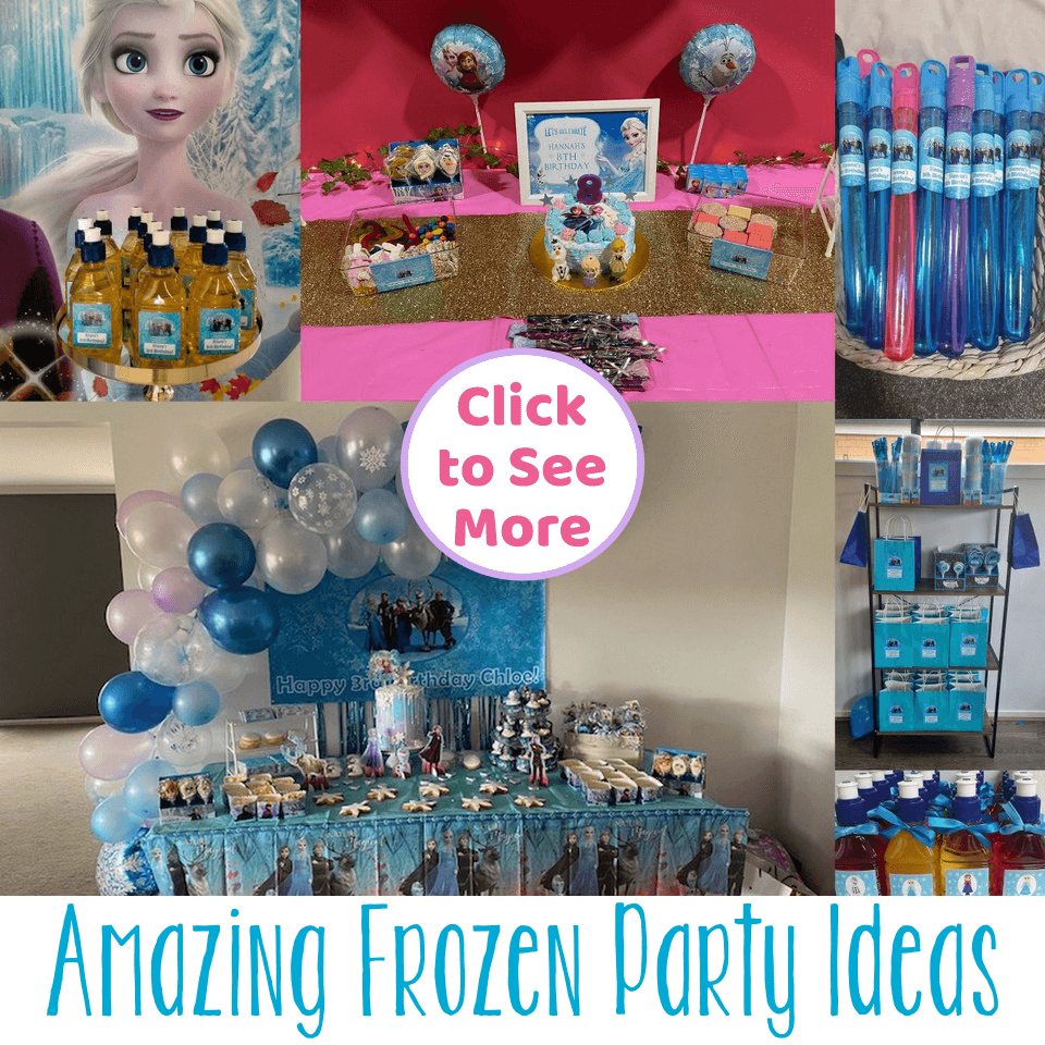 Fun & Easy Ideas for Throwing a Frozen Party