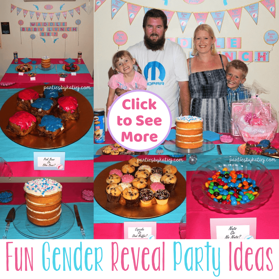 Guns or Glitter? Gender Reveal Party Ideas