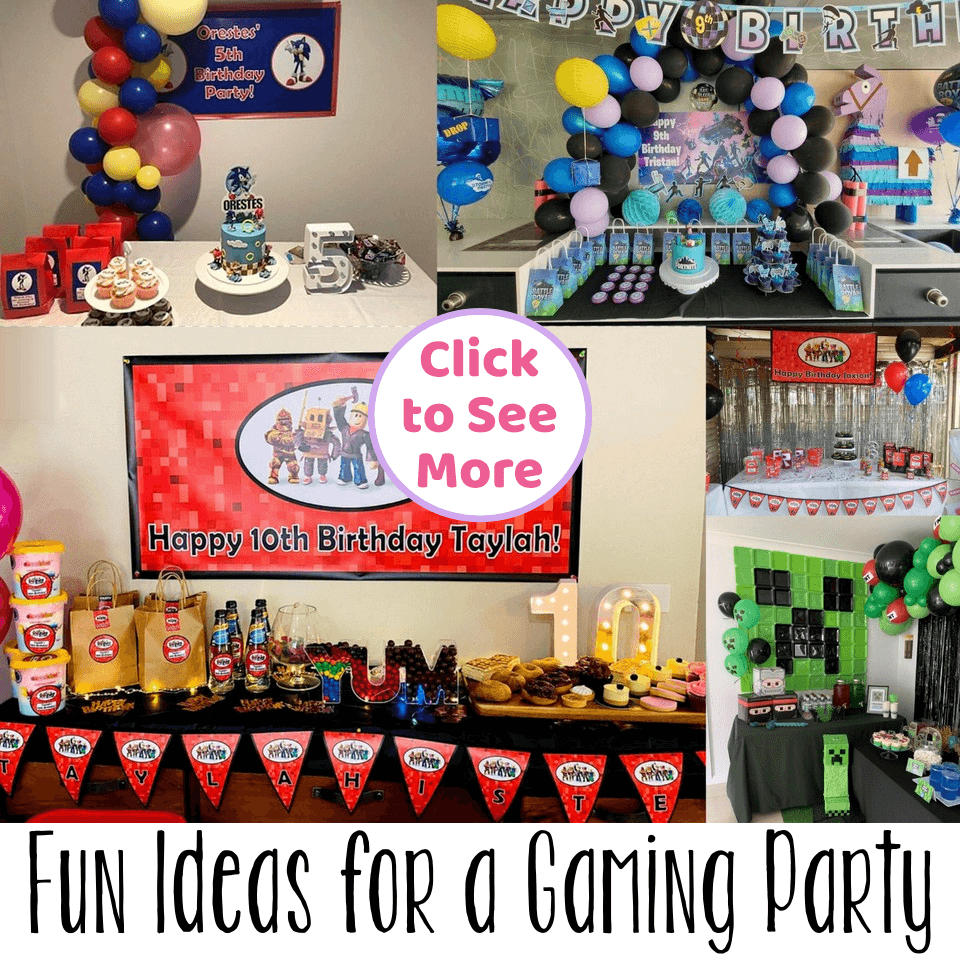 Fun Ideas for a Gaming Party