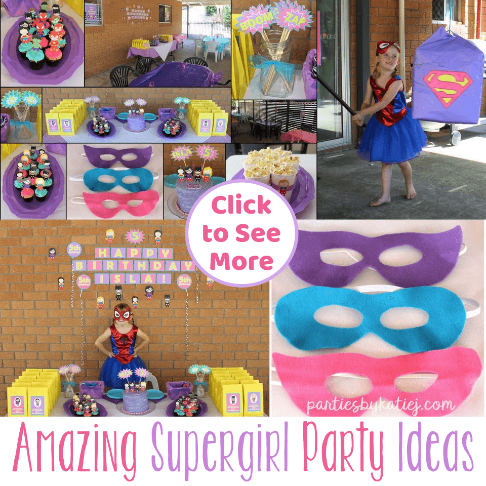 Fun Girls Superhero Party Ideas