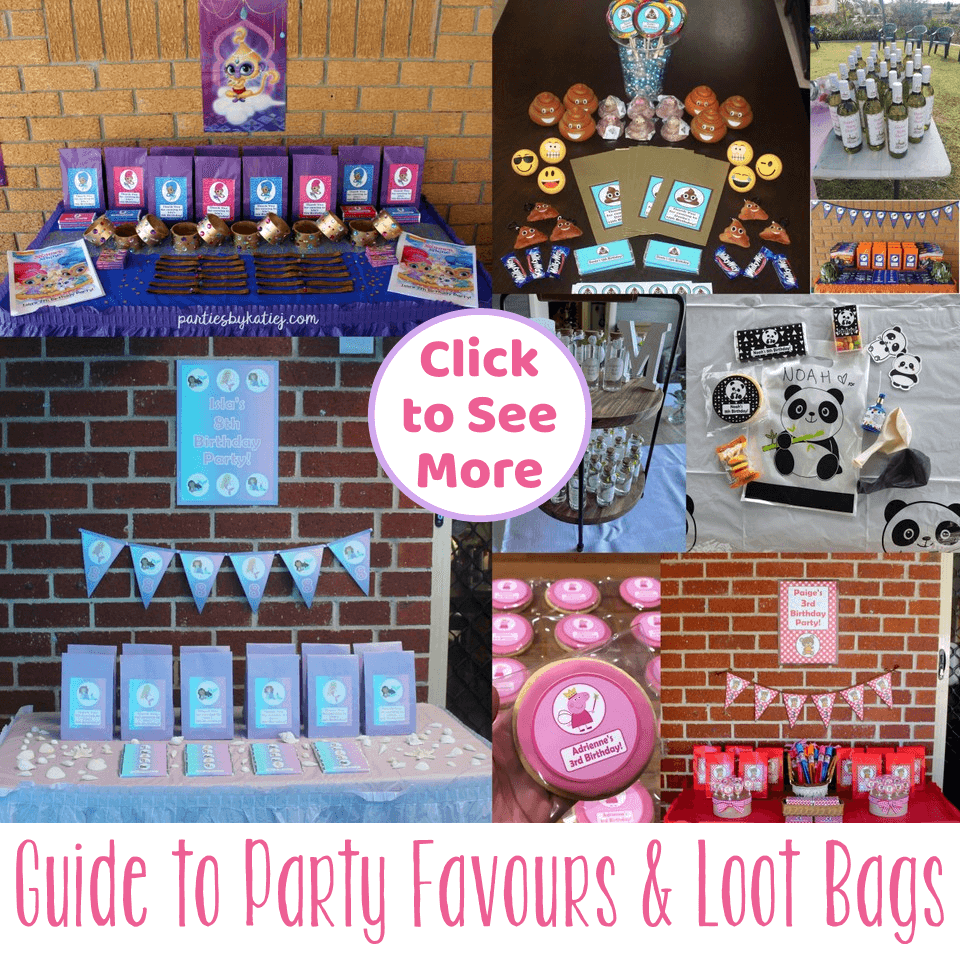 Amazing Ideas for Party Favours & Loot Bags
