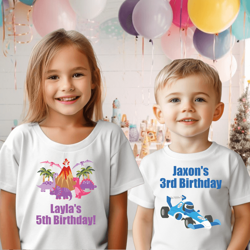 Custom Printed and Personalised Shirts for Kids