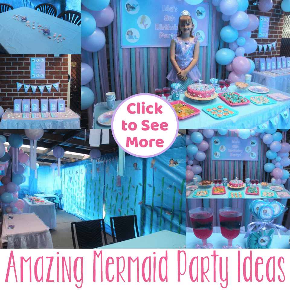 Beautiful Mermaid Birthday Party Ideas and Photos