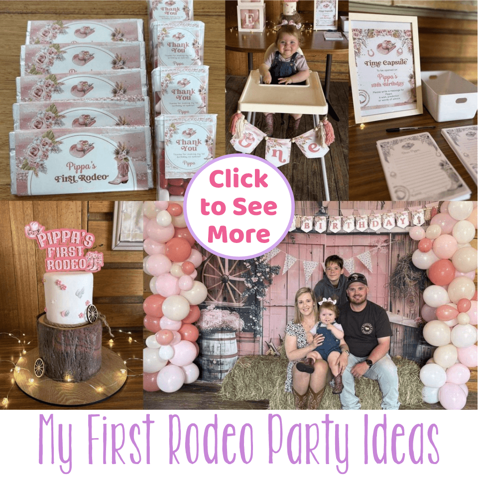 My First Rodeo Party Theme: A Beautiful First Birthday Celebration
