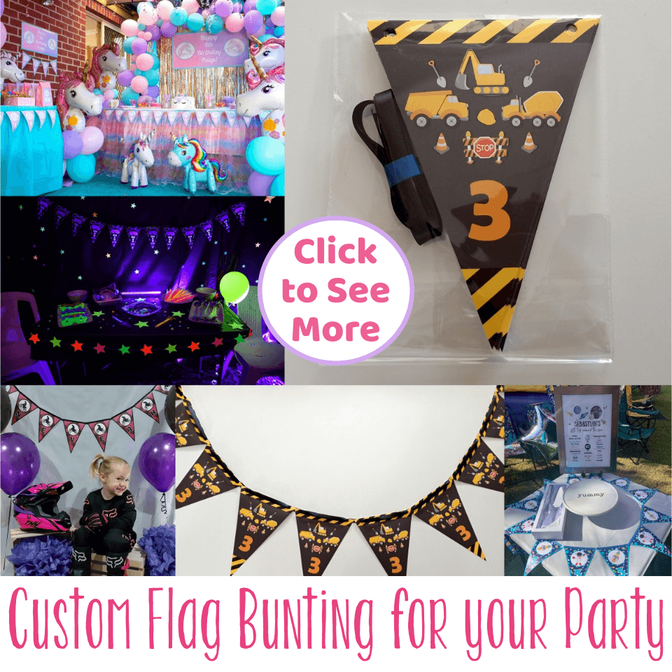 Personalised Flag Bunting for Your Next Celebration