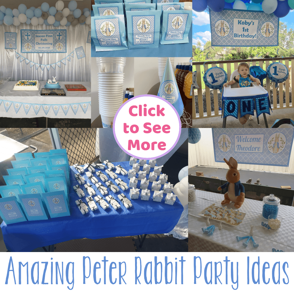 Adorable Peter Rabbit Party