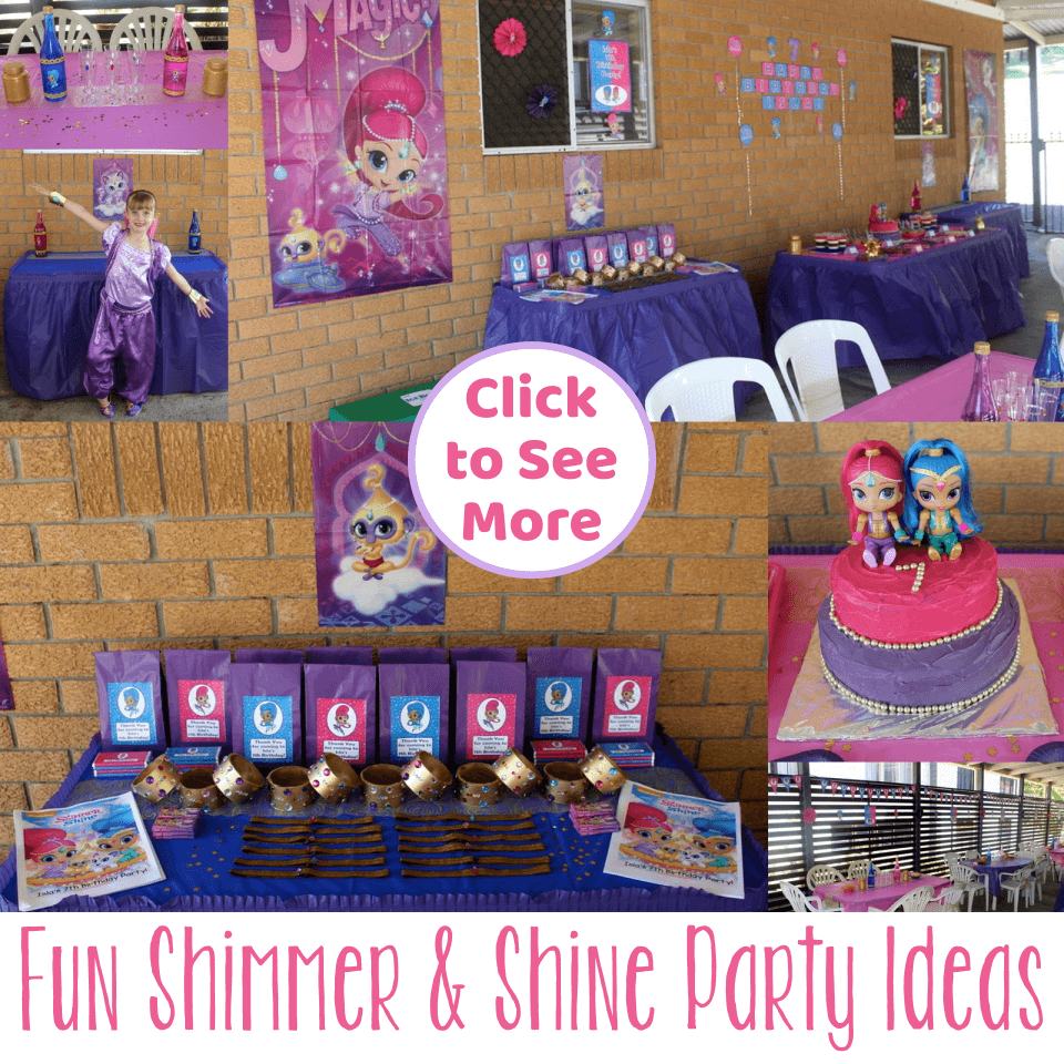 Shimmer and Shine Party Ideas
