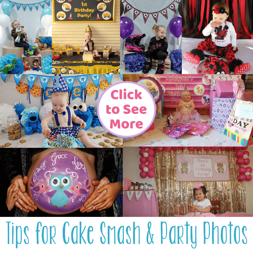 Tips for Capturing the Perfect Cake Smash and Party Photos