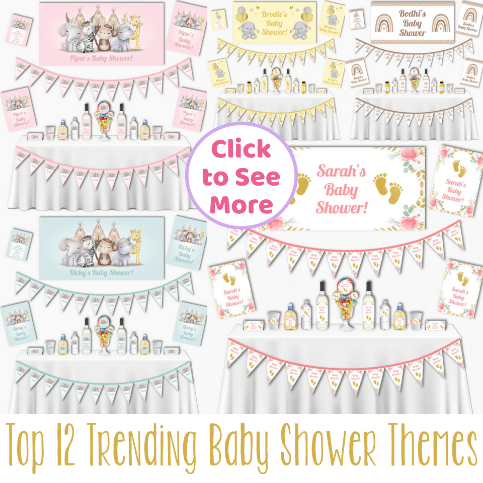 Top 12 Trending Baby Shower Themes
