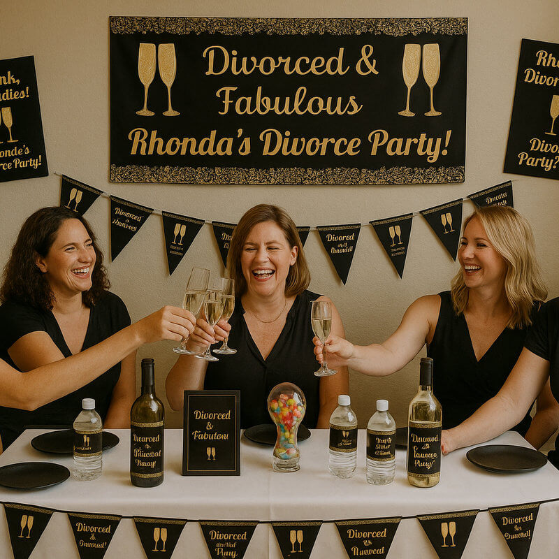 Divorce Party Decorations & Supplies