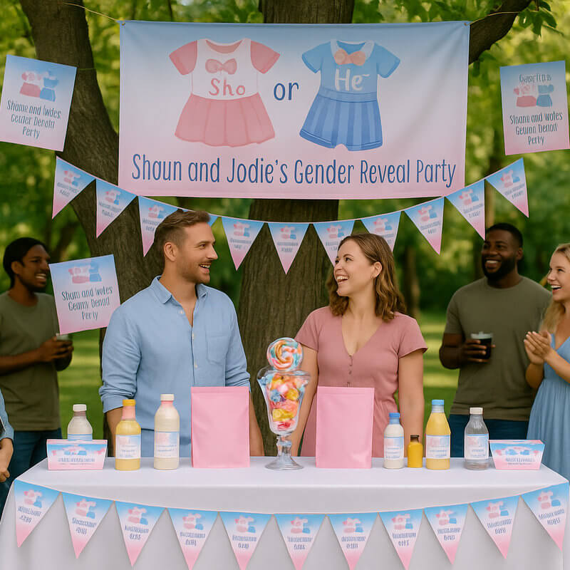 Gender Reveal Party Decorations & Supplies