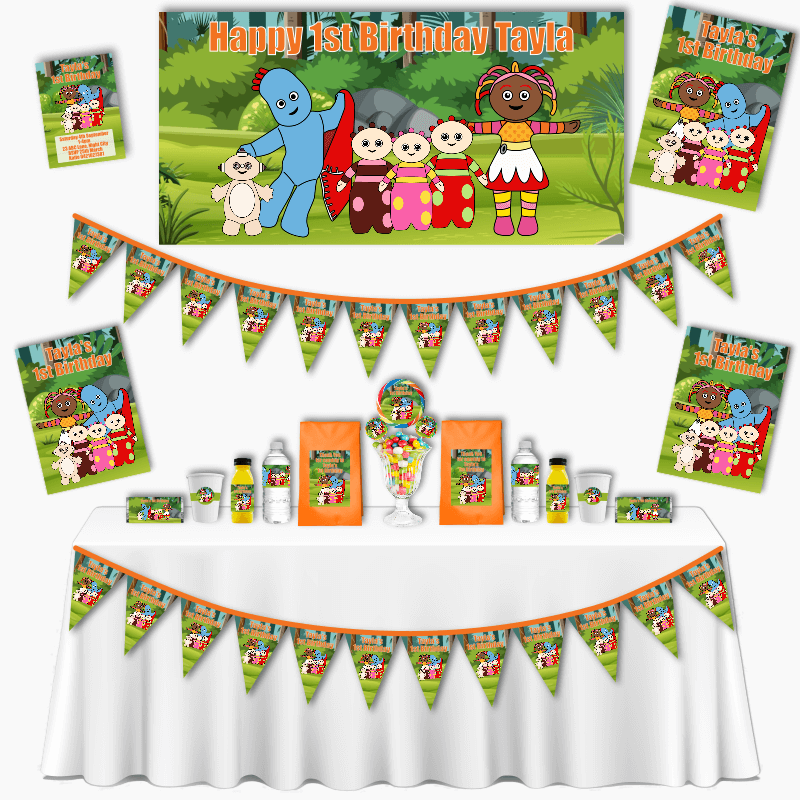 Personalised In the Night Garden Birthday Party Decorations