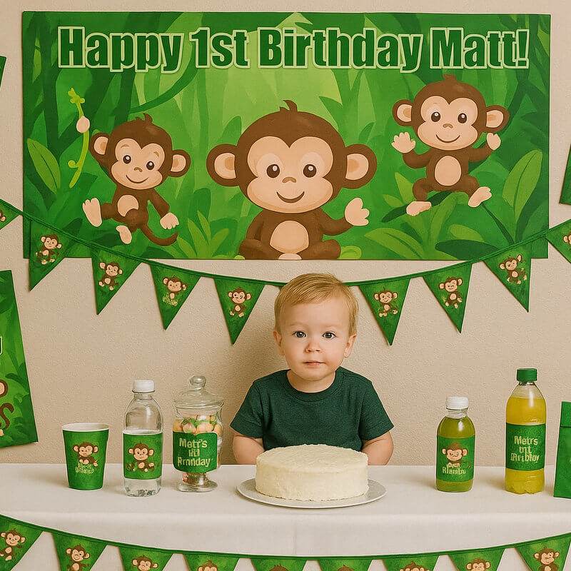 Jungle Animals Party Decorations