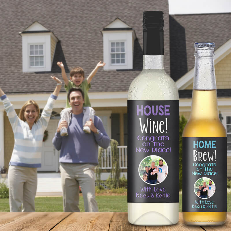 New Home Wine Labels & Gifts