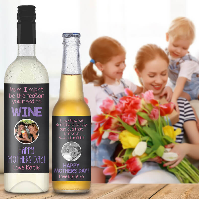 Mothers Day Wine Labels & Gifts