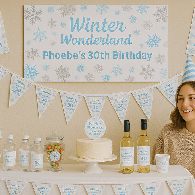 Winter Party Decorations & Supplies