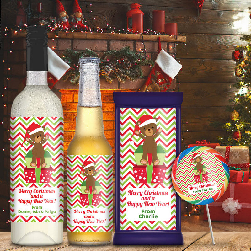 Christmas Wine Labels & Gifts