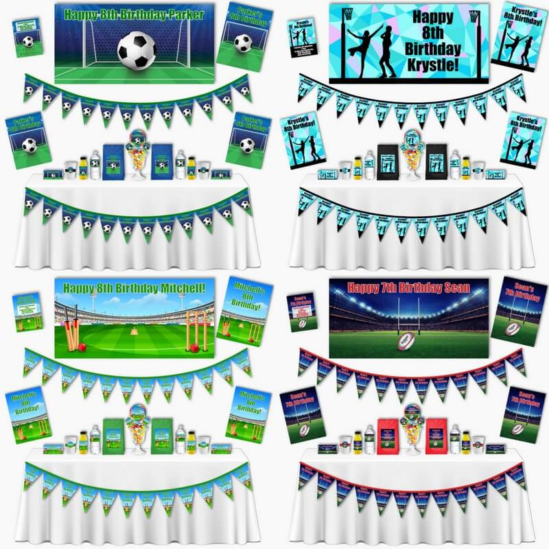 Sports Party Decorations & Supplies