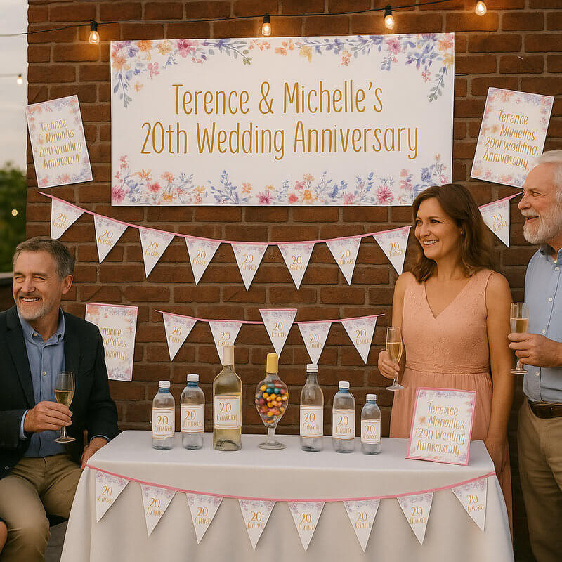 Wedding Anniversary Decorations & Supplies