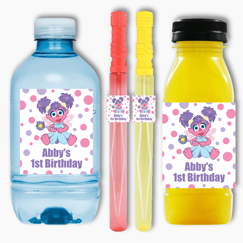 Abby Cadabby Birthday Party Rectangle Favour Stickers