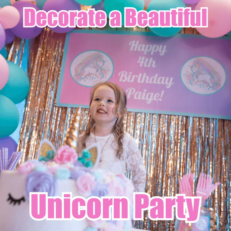 Beautiful Unicorn Birthday Party Ideas