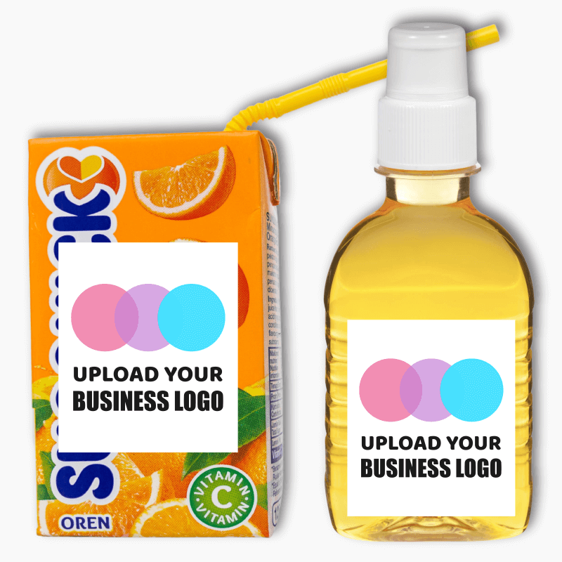 Personalised Business & Company Logo Rectangle Stickers