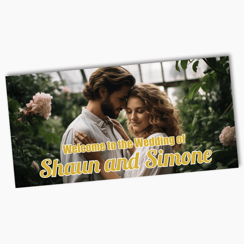 Personalised Create Your Own Wedding Banners