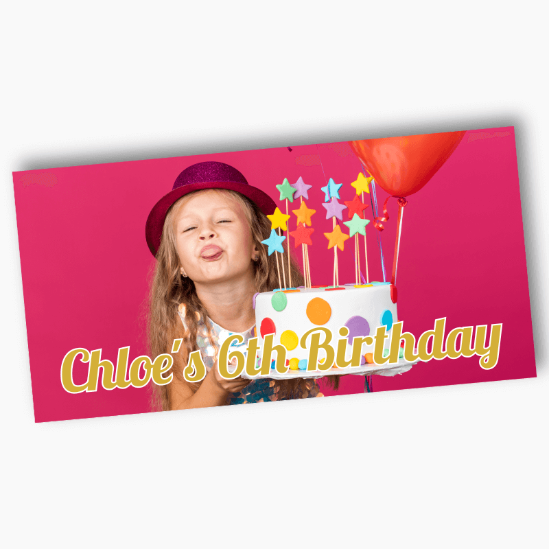 Personalised Create Your Own Party Banners