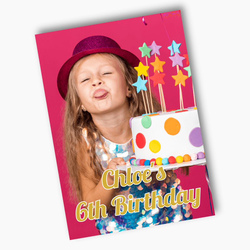 Personalised Create Your Own Party Posters