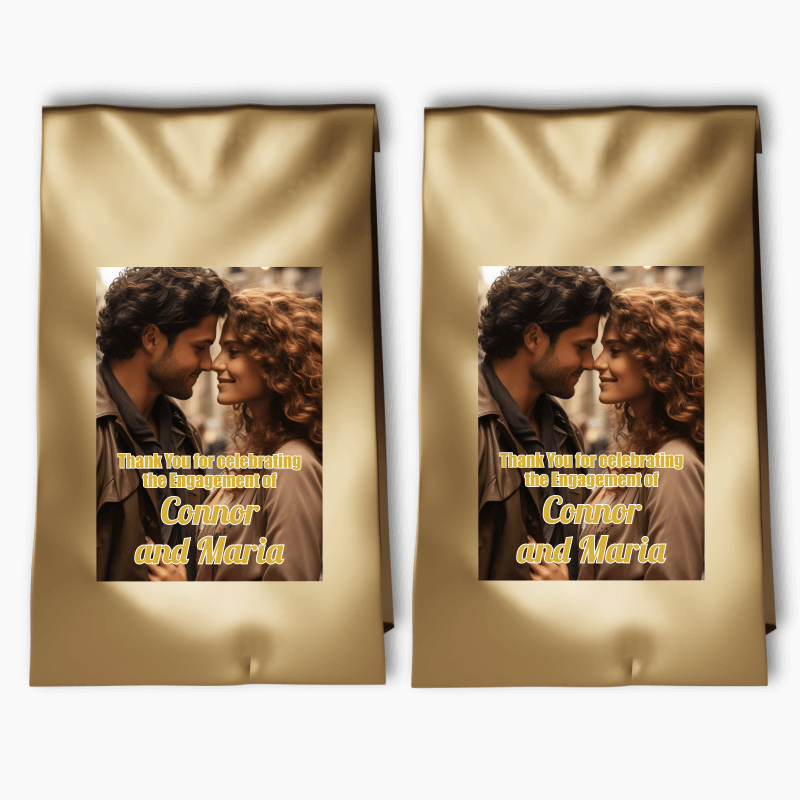 Personalised Create Your Own Engagement Bags & Labels