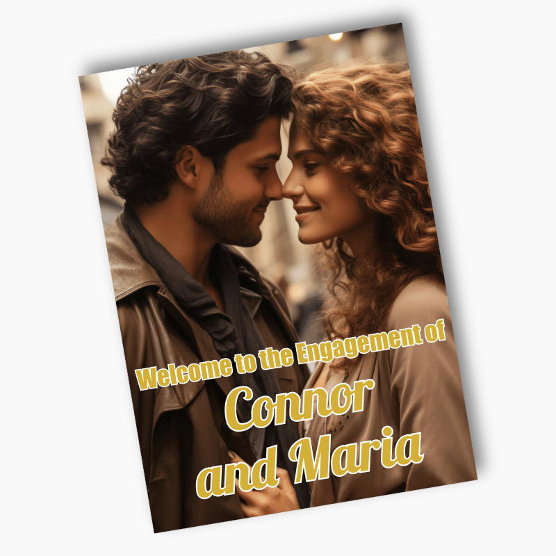 Personalised Create Your Own Engagement Posters