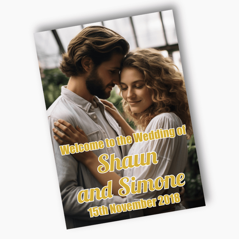 Personalised Create Your Own Wedding Posters