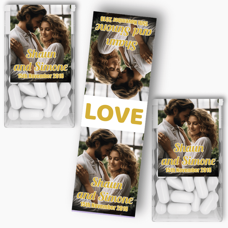 Personalised Create Your Own Wedding Tic Tac Labels
