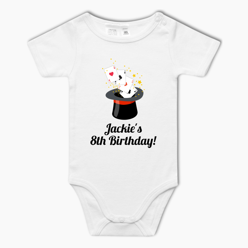 Personalised Magic Baby One-Piece Romper