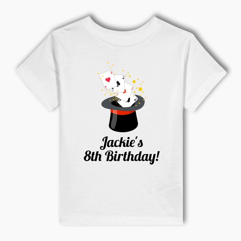 Personalised Magic Party Adults T-Shirt