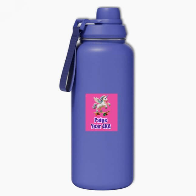 Custom Rectangle School Labels