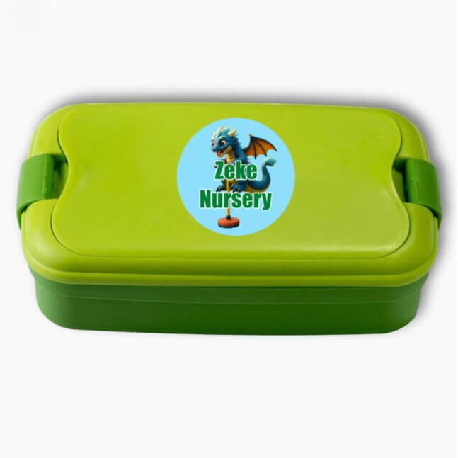 Custom Round School Labels