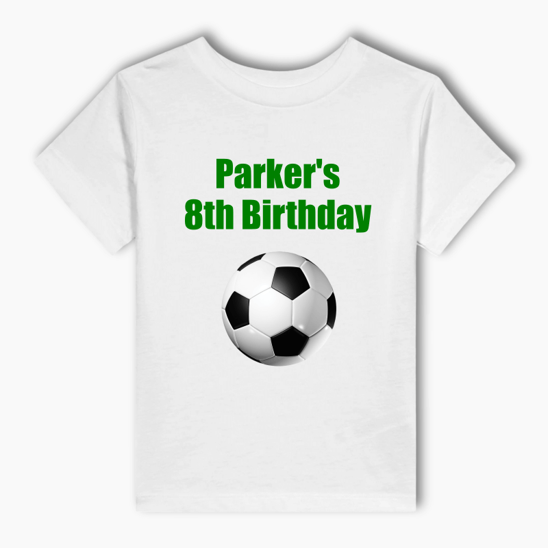Personalised Soccer Party Adults T-Shirt